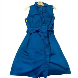 Blue Aliza J cocktail dress.
